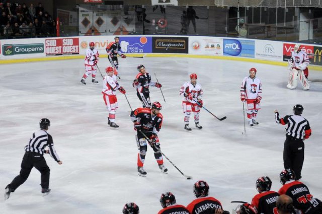 Photo hockey match Bordeaux - Courbevoie  le 10/11/2014