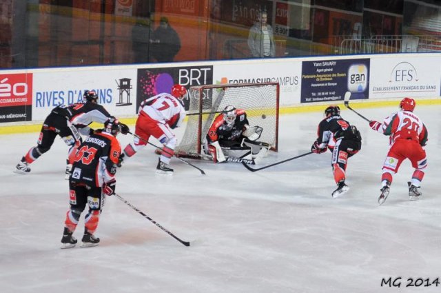 Photo hockey match Bordeaux - Courbevoie  le 10/11/2014