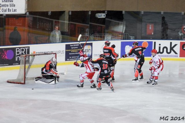 Photo hockey match Bordeaux - Courbevoie  le 10/11/2014