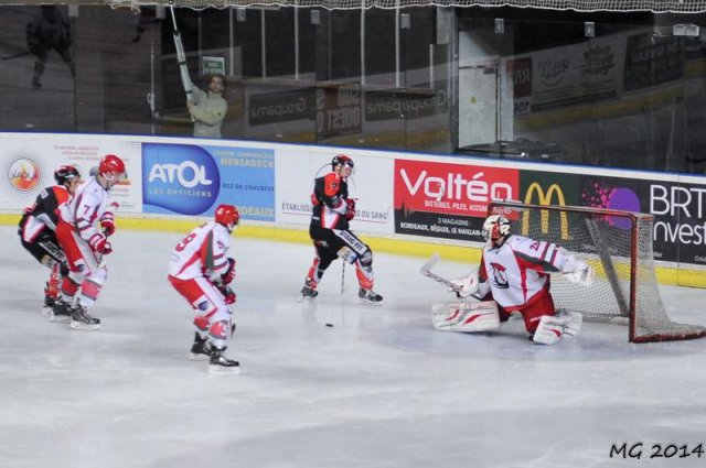 Photo hockey match Bordeaux - Courbevoie  le 10/11/2014
