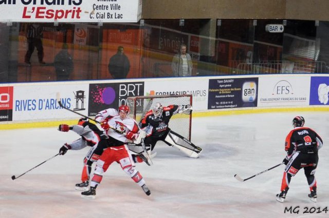 Photo hockey match Bordeaux - Courbevoie  le 10/11/2014