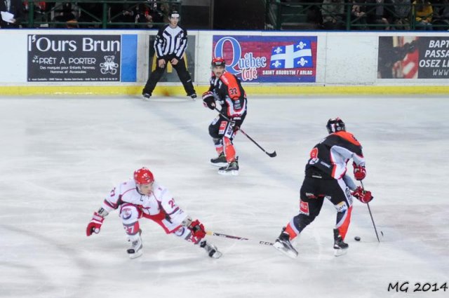 Photo hockey match Bordeaux - Courbevoie  le 10/11/2014