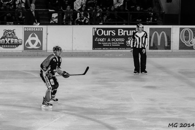 Photo hockey match Bordeaux - Courbevoie  le 10/11/2014