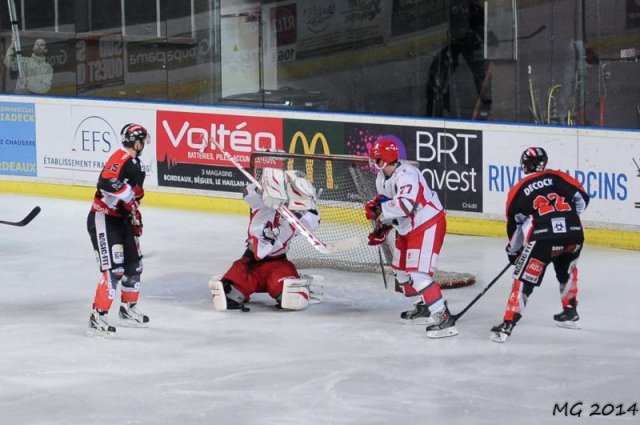 Photo hockey match Bordeaux - Courbevoie  le 10/11/2014