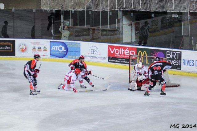 Photo hockey match Bordeaux - Courbevoie  le 10/11/2014