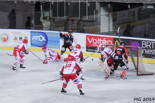 Photo hockey match Bordeaux - Courbevoie  le 10/11/2014