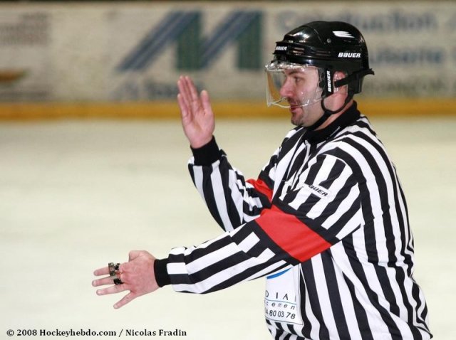 Photo hockey match Briançon  - Grenoble  le 28/12/2008