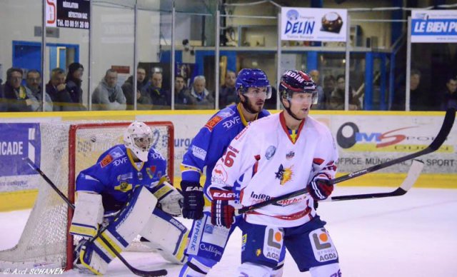 Photo hockey match Dijon  - Grenoble  le 12/11/2014
