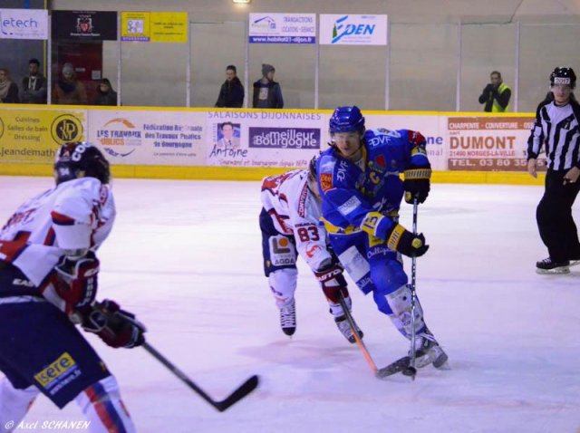 Photo hockey match Dijon  - Grenoble  le 12/11/2014
