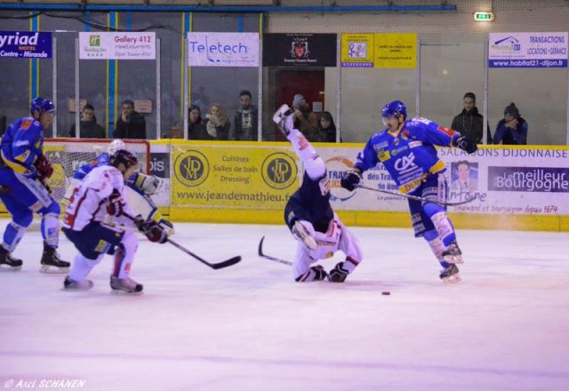 Photo hockey match Dijon  - Grenoble  le 12/11/2014