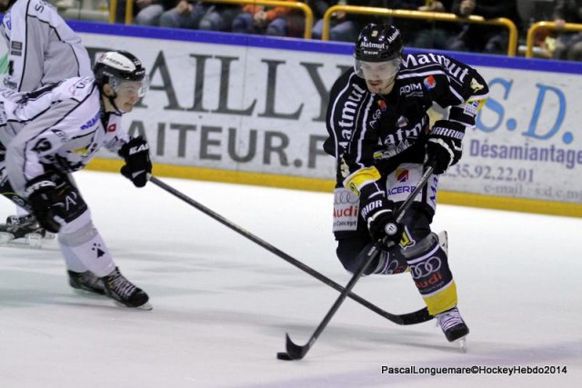 Photo hockey match Rouen - Brest  le 12/11/2014