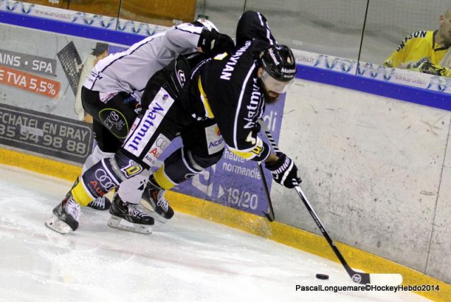 Photo hockey match Rouen - Brest  le 12/11/2014