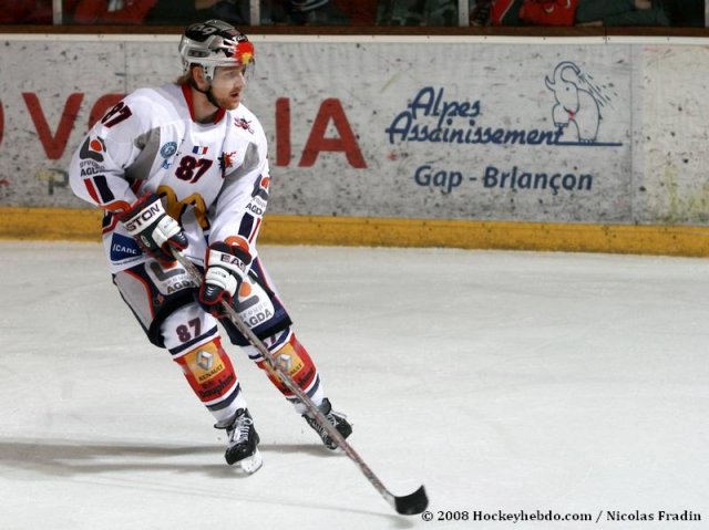 Photo hockey match Briançon  - Grenoble  le 28/12/2008