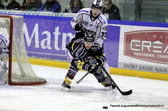 Photo hockey match Rouen - Brest  le 12/11/2014