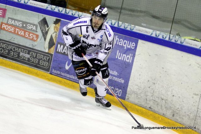 Photo hockey match Rouen - Brest  le 12/11/2014