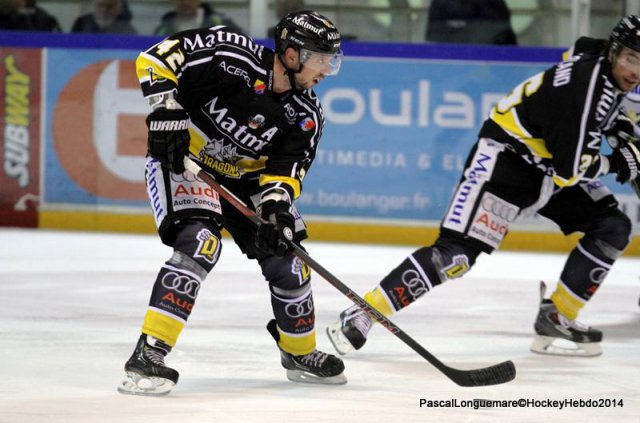Photo hockey match Rouen - Brest  le 12/11/2014