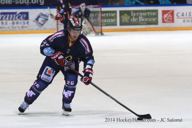 Photo hockey match Grenoble  - Strasbourg  le 14/11/2014