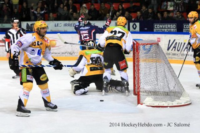 Photo hockey match Grenoble  - Strasbourg  le 14/11/2014