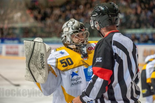 Photo hockey match Grenoble  - Strasbourg  le 14/11/2014