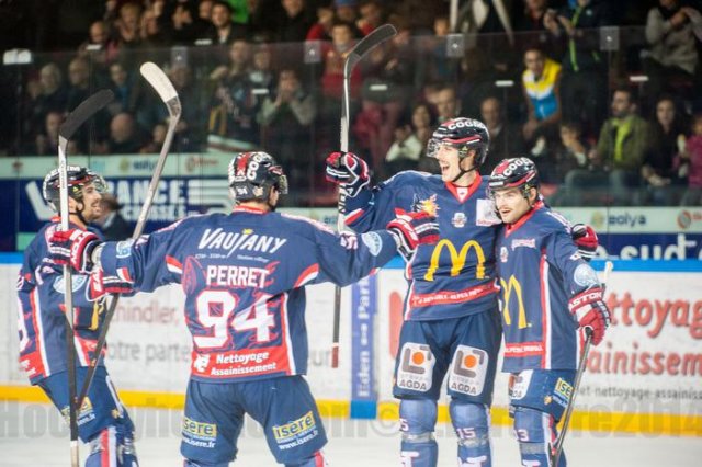 Photo hockey match Grenoble  - Strasbourg  le 14/11/2014