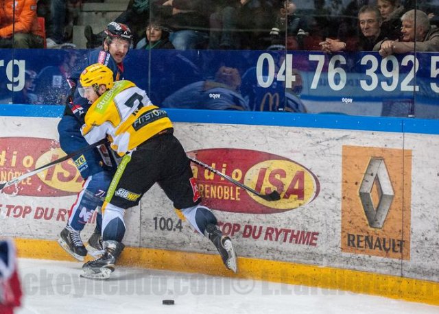 Photo hockey match Grenoble  - Strasbourg  le 14/11/2014