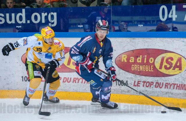 Photo hockey match Grenoble  - Strasbourg  le 14/11/2014
