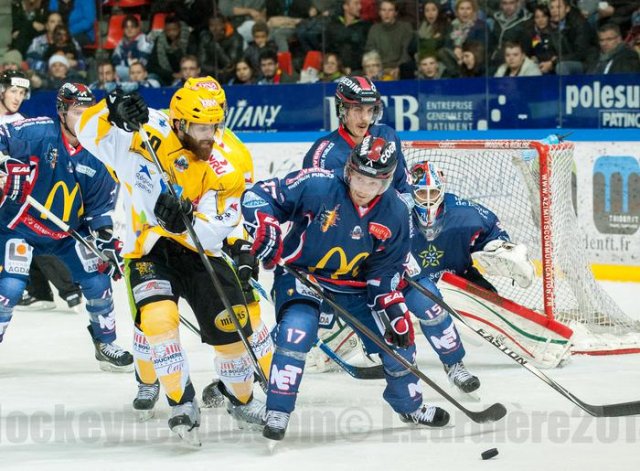 Photo hockey match Grenoble  - Strasbourg  le 14/11/2014