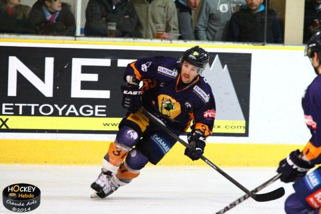 Photo hockey match Chamonix  - Rouen le 14/11/2014