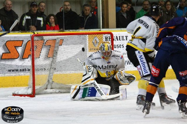 Photo hockey match Chamonix  - Rouen le 14/11/2014