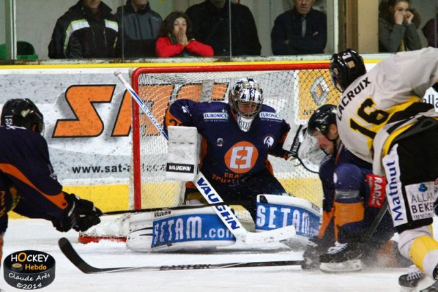 Photo hockey match Chamonix  - Rouen le 14/11/2014