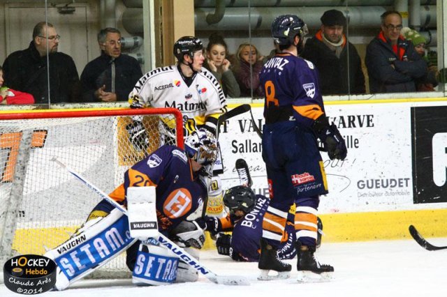 Photo hockey match Chamonix  - Rouen le 14/11/2014