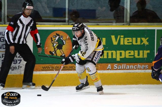 Photo hockey match Chamonix  - Rouen le 14/11/2014