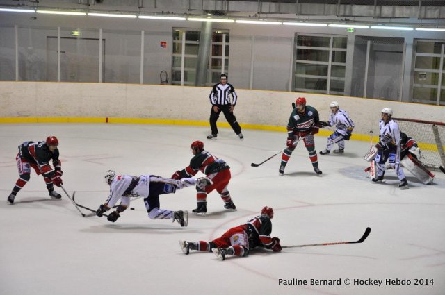 Photo hockey match Reims - Anglet le 15/11/2014