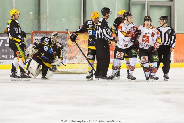 Photo hockey match Strasbourg  - Amiens  le 16/11/2014