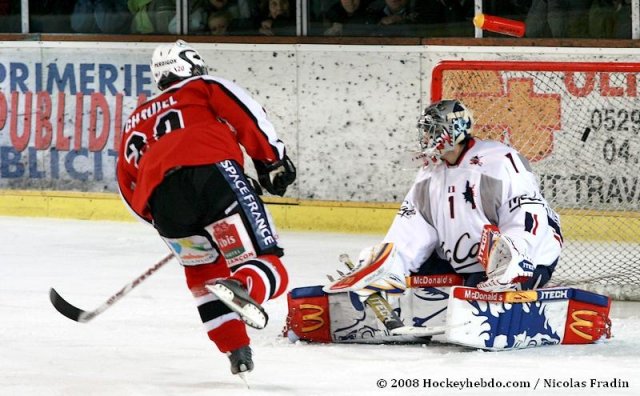 Photo hockey match Briançon  - Grenoble  le 28/12/2008