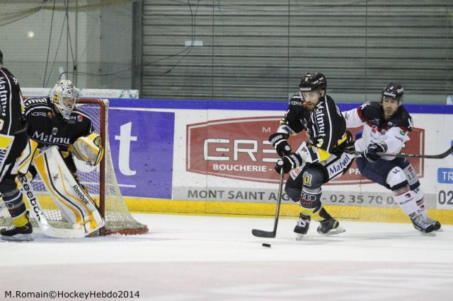 Photo hockey match Rouen - Angers  le 16/11/2014
