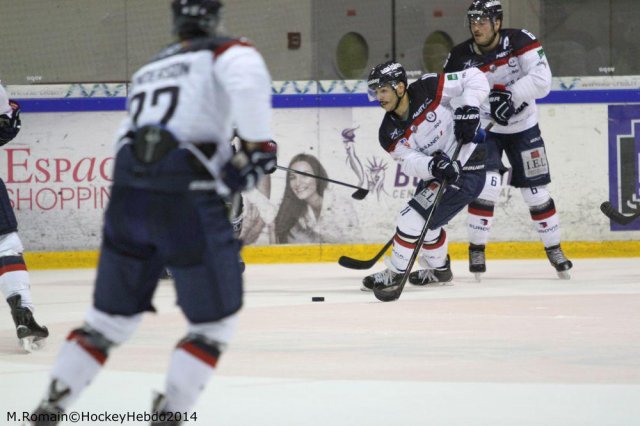 Photo hockey match Rouen - Angers  le 16/11/2014