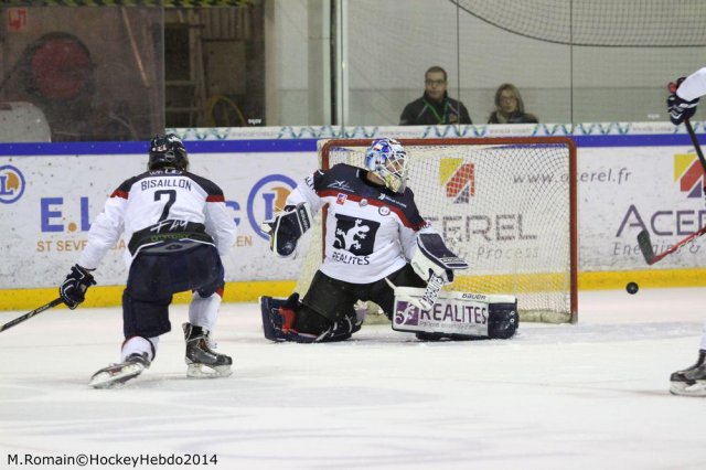 Photo hockey match Rouen - Angers  le 16/11/2014