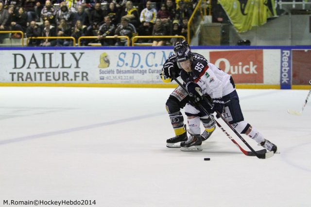 Photo hockey match Rouen - Angers  le 16/11/2014