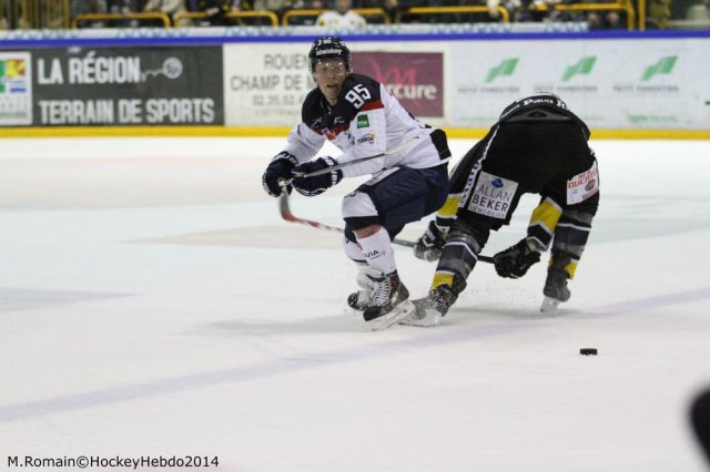 Photo hockey match Rouen - Angers  le 16/11/2014