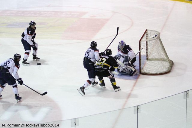 Photo hockey match Rouen - Angers  le 16/11/2014