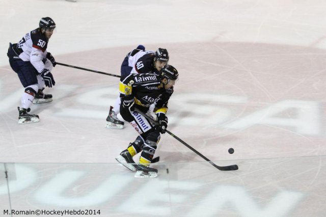 Photo hockey match Rouen - Angers  le 16/11/2014