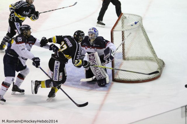 Photo hockey match Rouen - Angers  le 16/11/2014