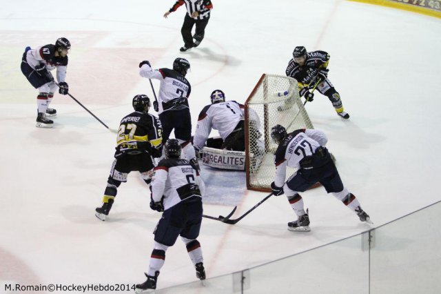 Photo hockey match Rouen - Angers  le 16/11/2014
