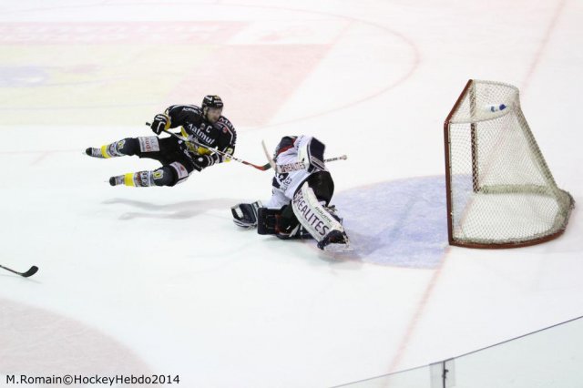 Photo hockey match Rouen - Angers  le 16/11/2014