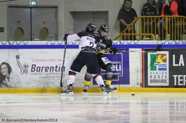 Photo hockey match Rouen - Angers  le 16/11/2014
