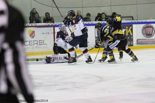 Photo hockey match Rouen - Angers  le 16/11/2014