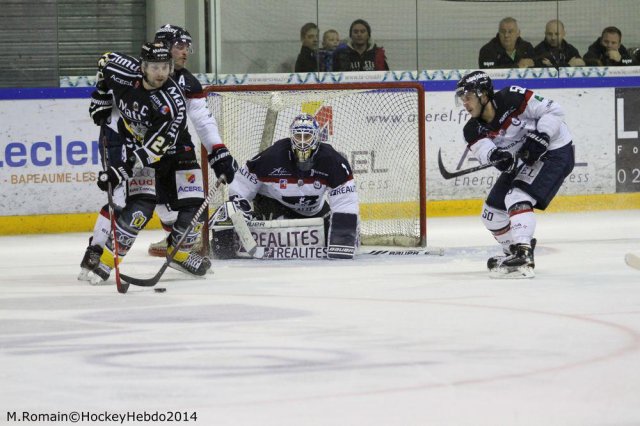 Photo hockey match Rouen - Angers  le 16/11/2014