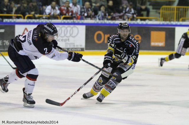 Photo hockey match Rouen - Angers  le 16/11/2014