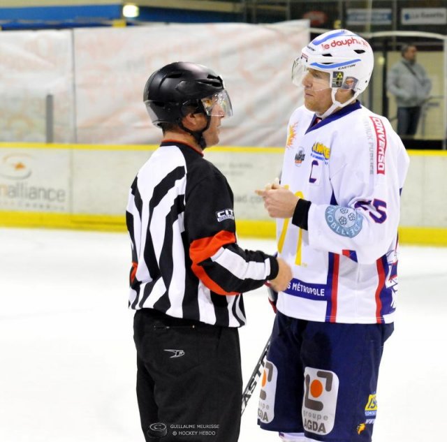 Photo hockey match Dijon  - Grenoble  le 16/11/2014